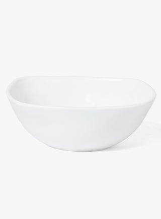 Set of 6 White Opal Glass Cereal and Soup Bowl, Dishwasher & Microwave Safe Round Bowls for Cereal, Soup, Salad and Rice - view 2